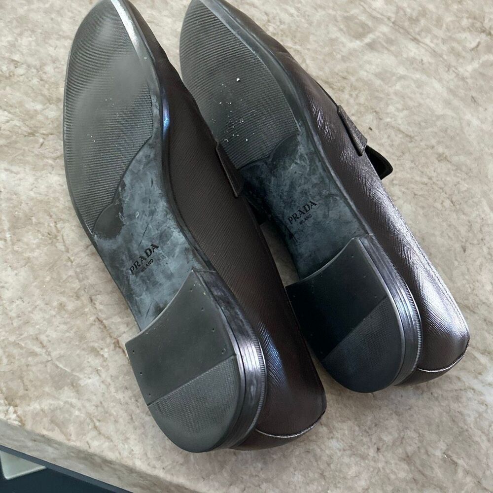 PRADA Saffiano Leather Penny Loafer (Men) - Picture 5 of 8